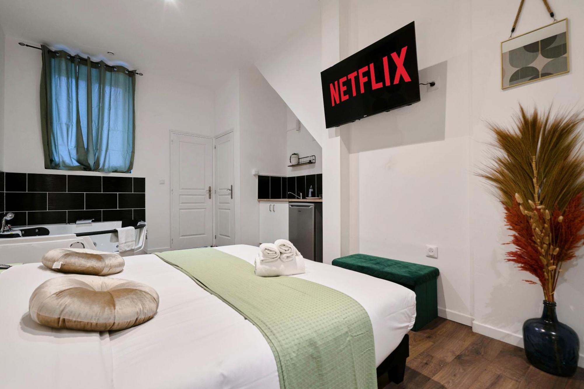 Apartamento Ng Prestige - Miln 1 - Balneo - Wifi & Netflix Roubaix Exterior foto