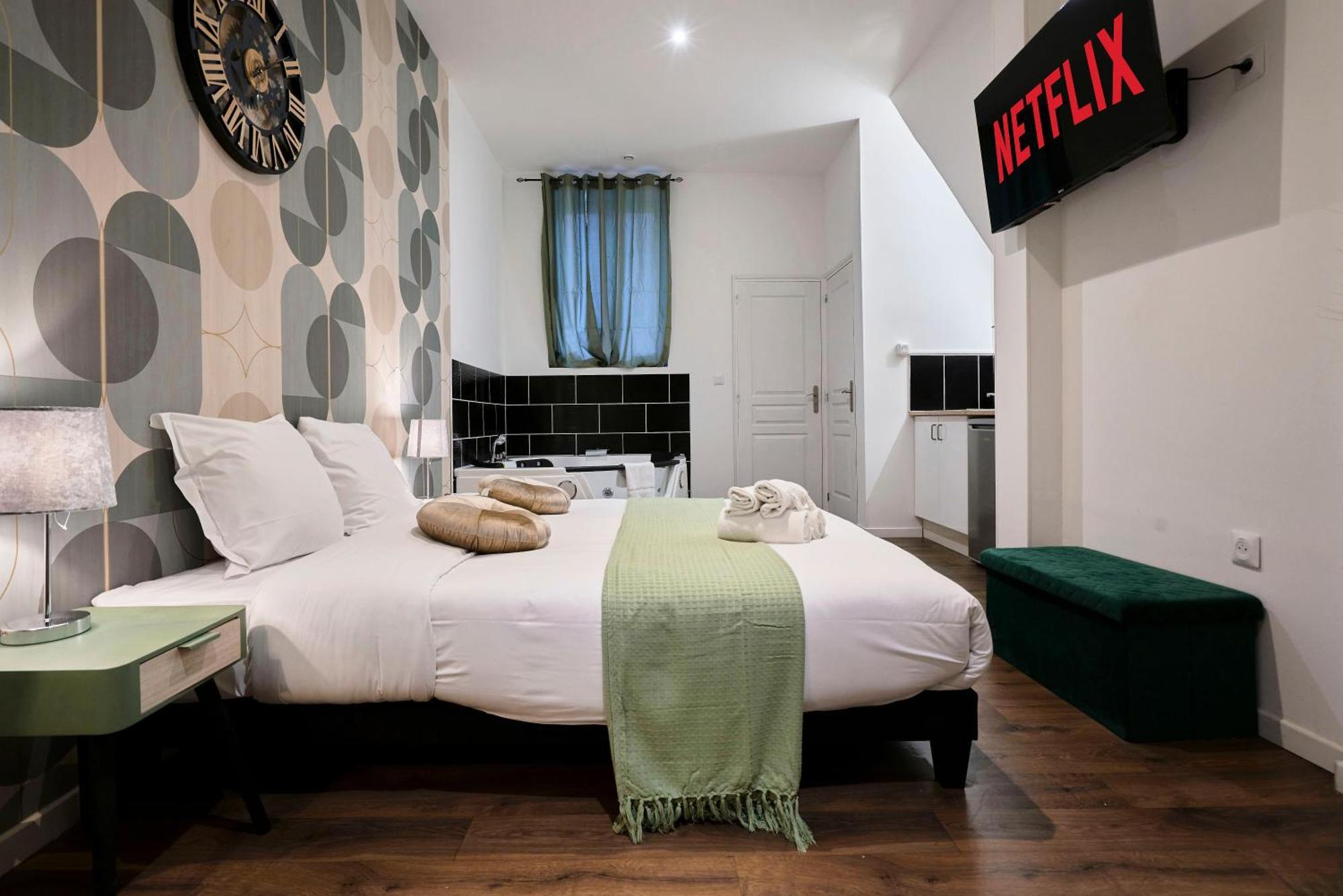 Apartamento Ng Prestige - Miln 1 - Balneo - Wifi & Netflix Roubaix Exterior foto
